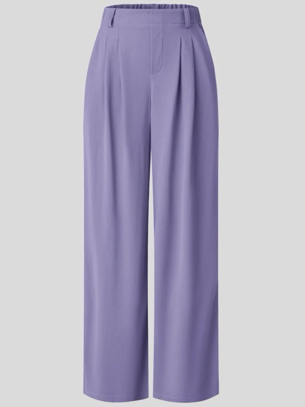 Halara Mellow Purple Flex™ High Waisted Pocket Wide Leg Waffle Work Pants - Picture 10 of 10